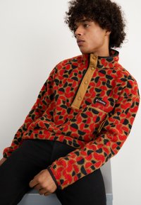 Columbia HELVETIA™ PRINTED HALF SNAP - Fleecová mikina - sail red