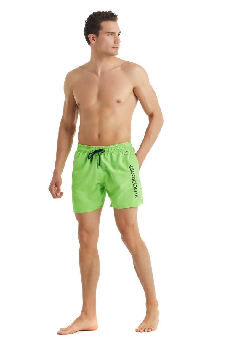 Blackspade Uimashortsit - neon green