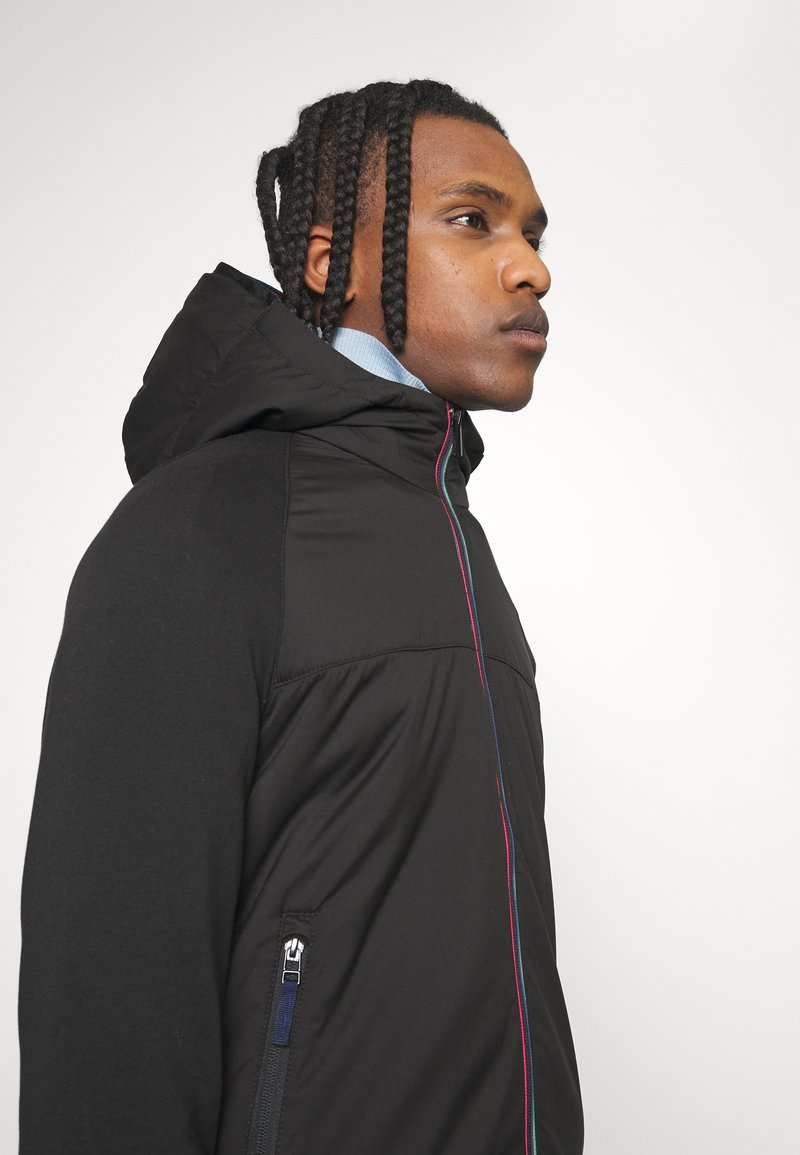 Herren T-shirts & Polos | PS Paul Smith MIXED MEDIA JACKET Übergangsjacke black/schwarz - KN89979 Herren T-shirts & Polos | PS Paul Smith MIXED MEDIA JACKET Übergangsjacke black/schwarz - KN89979
