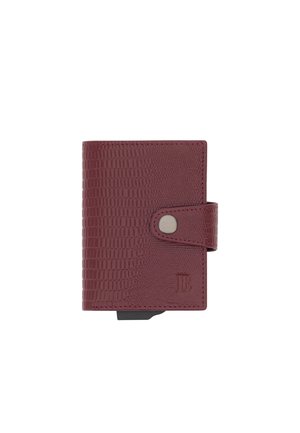 Boggi Milano PRINTED - Portefeuille - burgundy