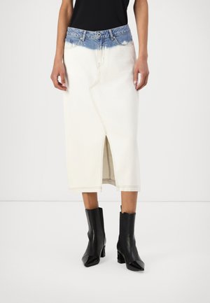 OMBRE MIDI SKIRT - A-line skjørt - blue ombre