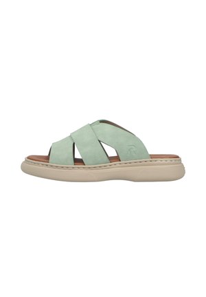 Rieker, RIEKER PANTOLETTEN V3089 - Mules - green