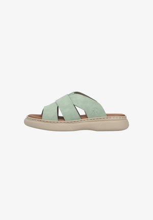 Rieker, RIEKER PANTOLETTEN V3089 - Mules - green