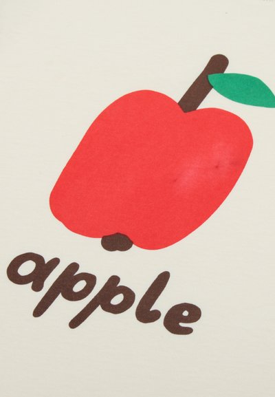 JELLY MALLOW APPLE FRIL - Tricou cu imprimeu - ivory