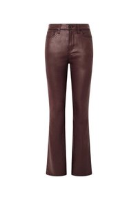 FLARE HW DION - Jean bootcut - burgundy red