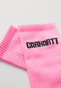 Carhartt WIP INDUSTRY SOCKS UNISEX - Meias - lumo pink/black