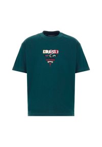 Guess IMPRIMÉ LOGO - Camiseta estampada - vert