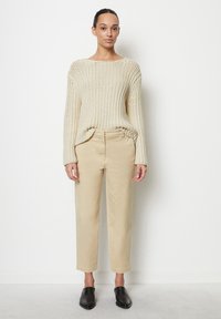 Marc O'Polo MODELL KALNI AUS BIO-STRETCH - Broek - jonesboro cream