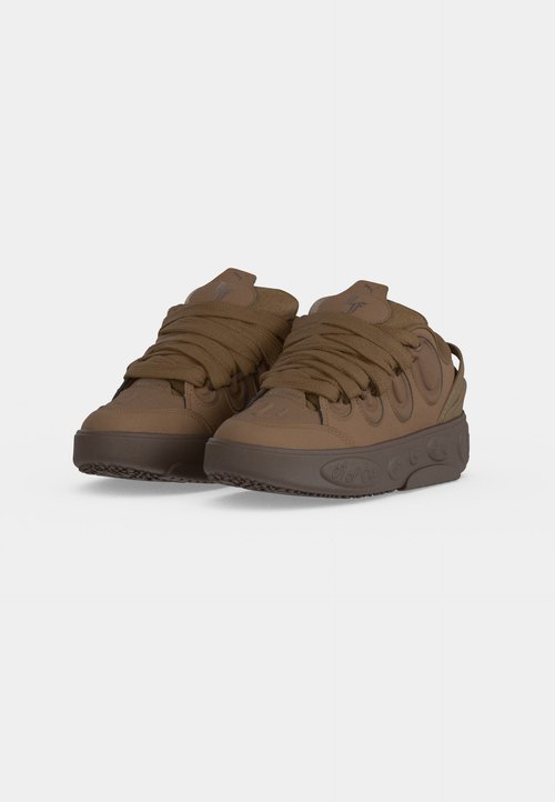 PUMA LA FRANCE JR UNISEX - Basketball shoes - haute coffee/espresso brown — foto 3