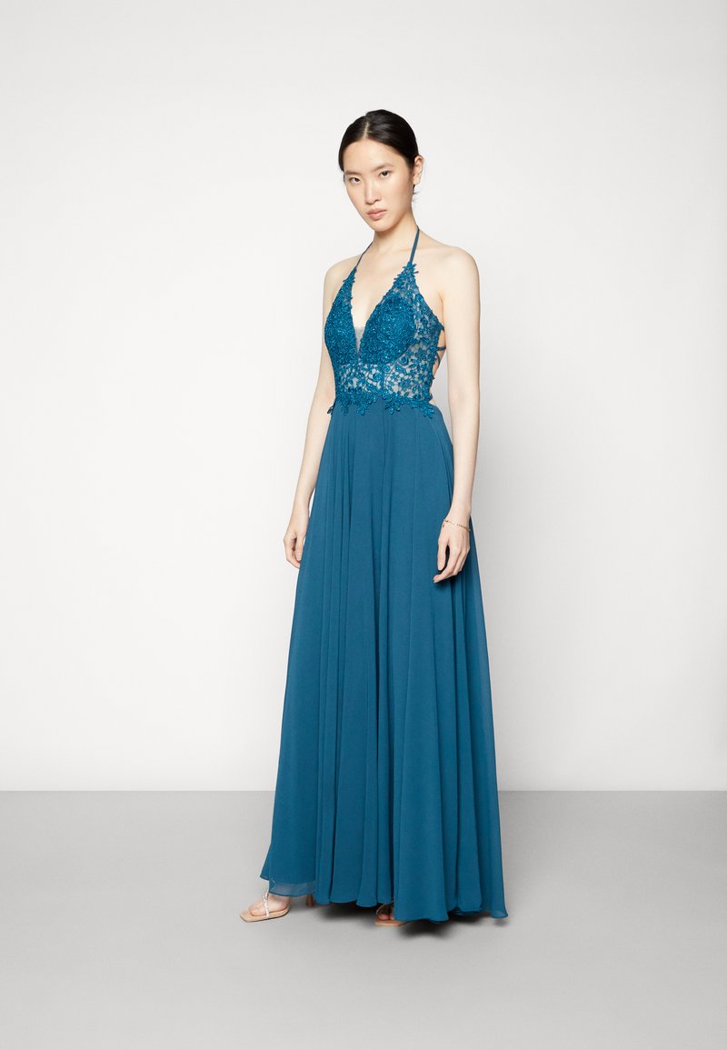 Mascara Occasion wear petrol/blue Zalando.de