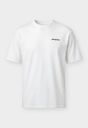 Patagonia, P-6 LOGO RESPONSIBILI-TEE - Print T-shirt - fiber white