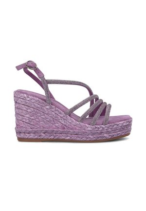 Sandalen met hoge hak - morado