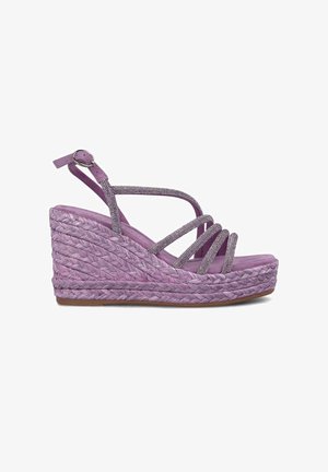 Alma en Pena, High Heel Sandalette - Purple