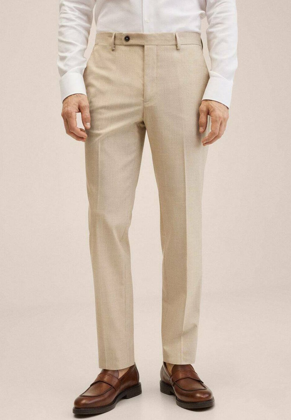 Mango BRASILIA - Pantalones - open beige/beige - Zalando.es