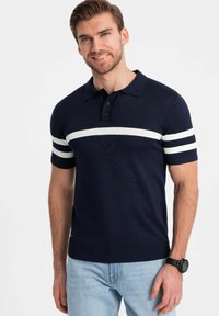 Ombre - POSS-0118 - Poloshirt - navy blue Thumbnail-Bild 1
