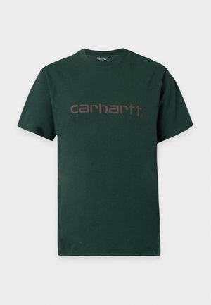Carhartt WIP, SCRIPT - T-Shirt print - dark scarab/palisander
