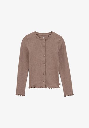 Vesta na kopčanje - taupe