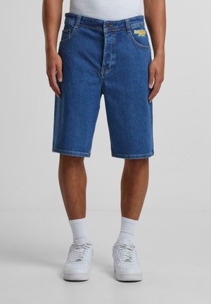 X-TRA BAGGY - Farkkushortsit - washed blue