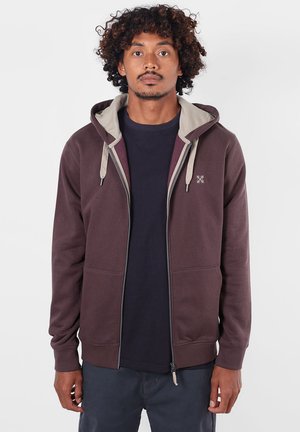 Oxbow, SALET - Sweat zippé - raisin