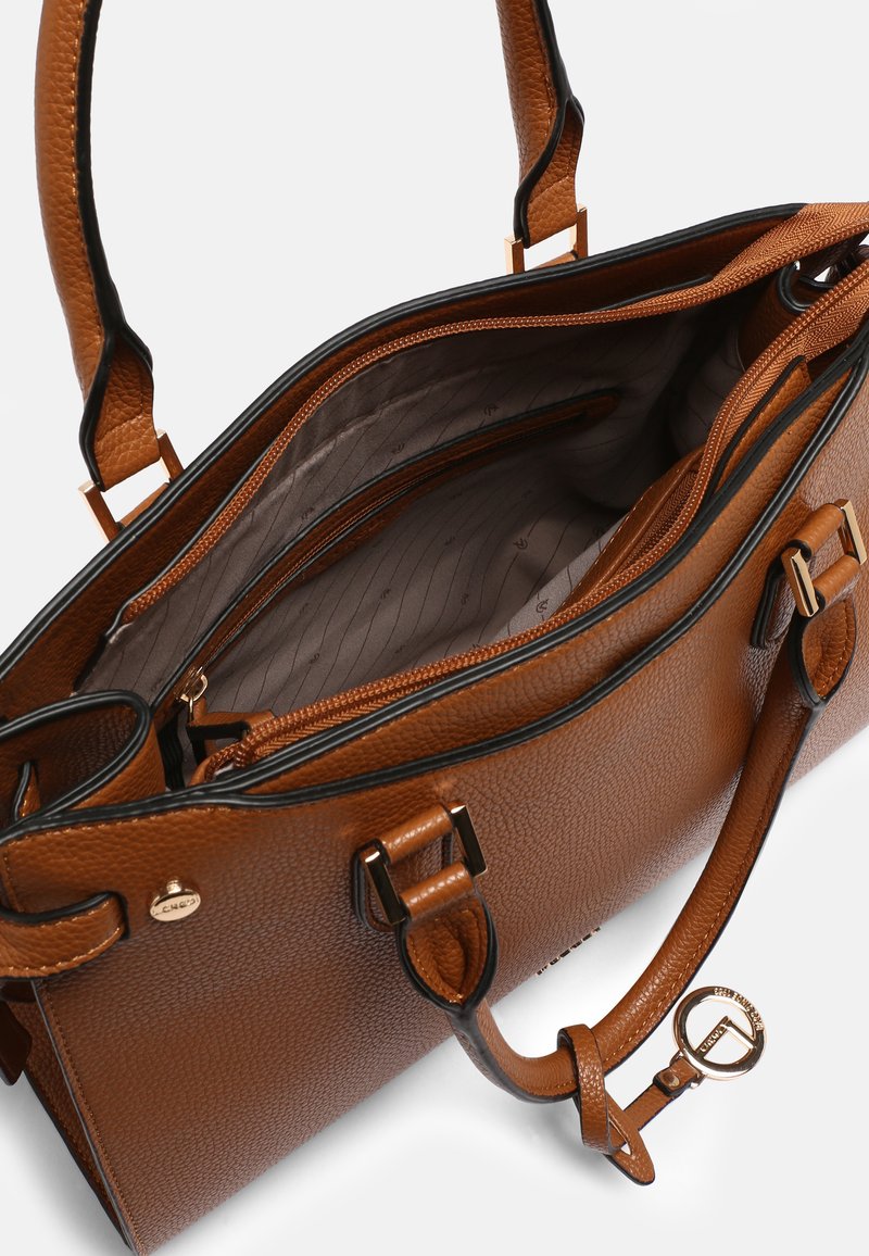 Damen Taschen | L.CREDI ILIANA Handtasche cognac - ET77914 Damen Taschen | L.CREDI ILIANA Handtasche cognac - ET77914