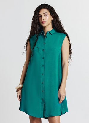 Calliope SMANICATA LUNGA - Débardeur - verde petrolio