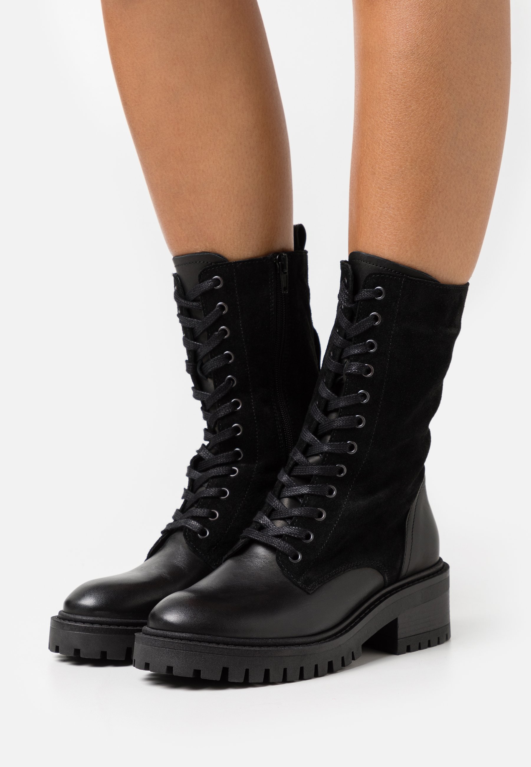 Women Lace-up boots - black Women Lace-up boots - black
