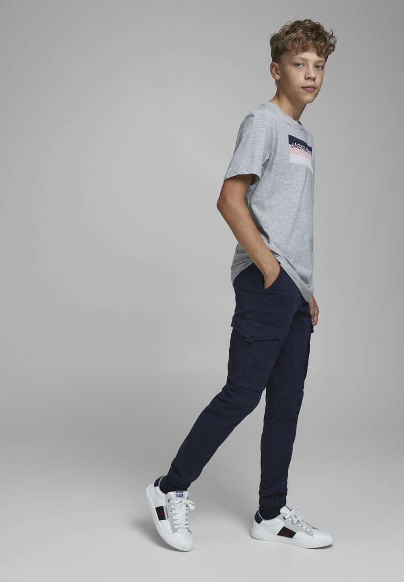 Jack & Jones JJIPAUL JJFLAKE - Broek - crockery/donkergrijs