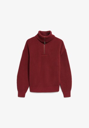 ARMEDANGELS, VANISÉ RIB - Maglione - velvet red-light velvet red