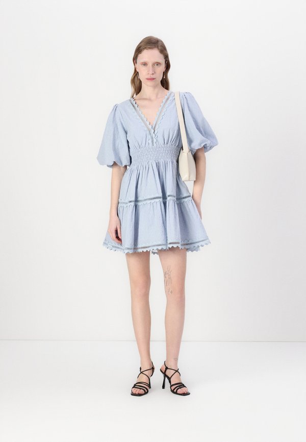 ELVIRA V NECK MINI DRESS - Day dress2