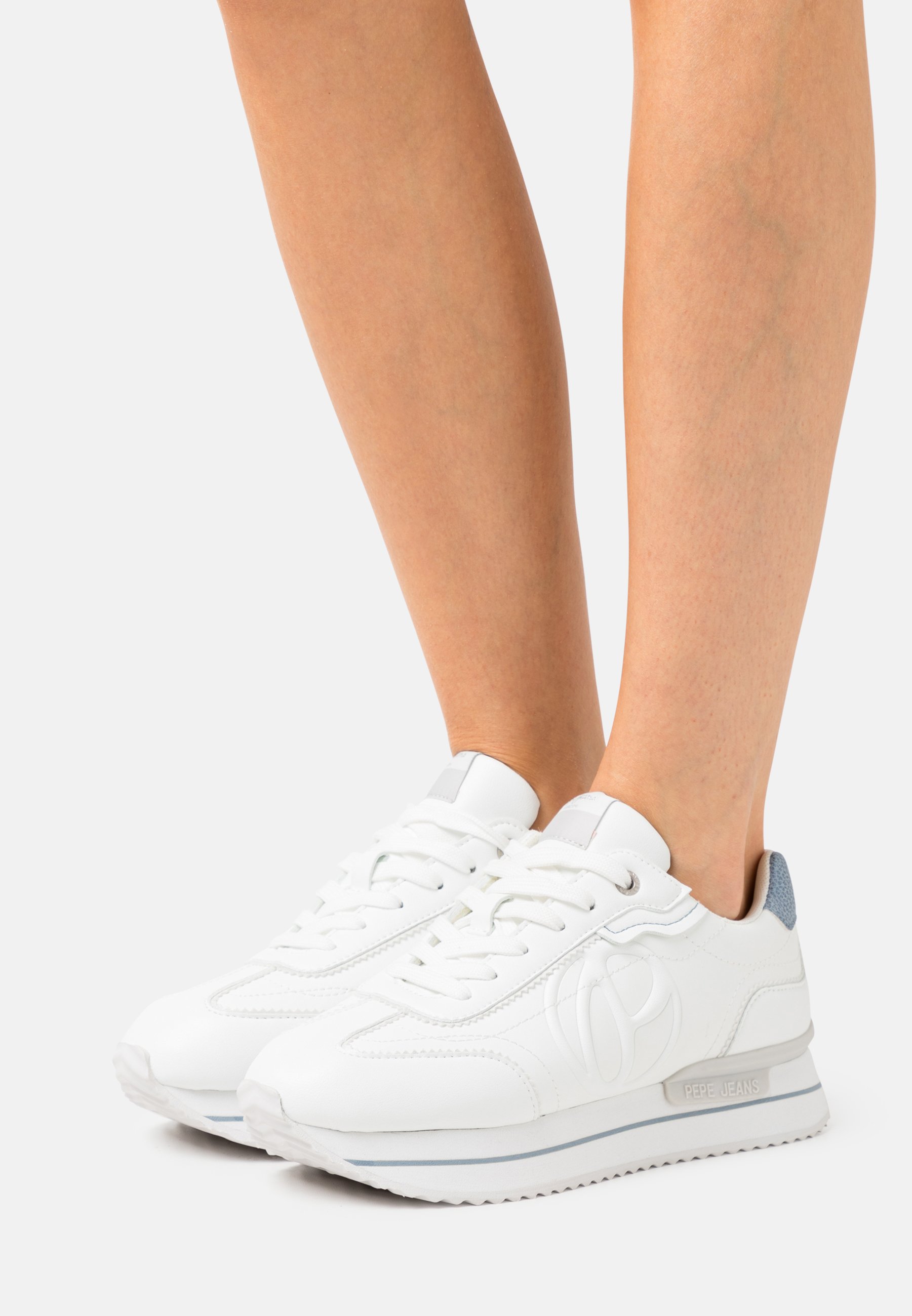 Pepe Jeans RUSPER BASIC - Sneakers basse - white/bianco - Zalando.it