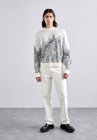 Missoni CREWNECK - Jumper - black/white