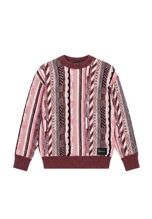 Colucci, KNIT PULLOVER - Strickpullover - aop rose