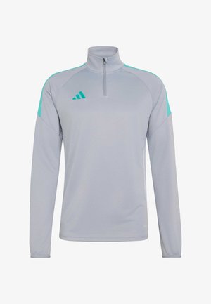 adidas Performance, TIRO 26 ESSENTIALS TRAINING TOP - Langærmet T-shirt - halo silver mint rush white