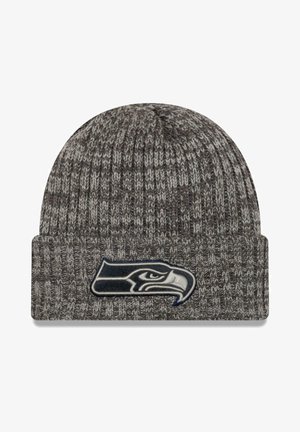 New Era SEATTLE SEAHAWKS NFL ON FIELD CRUCIAL CATCH BEANIE - Berretto - grau