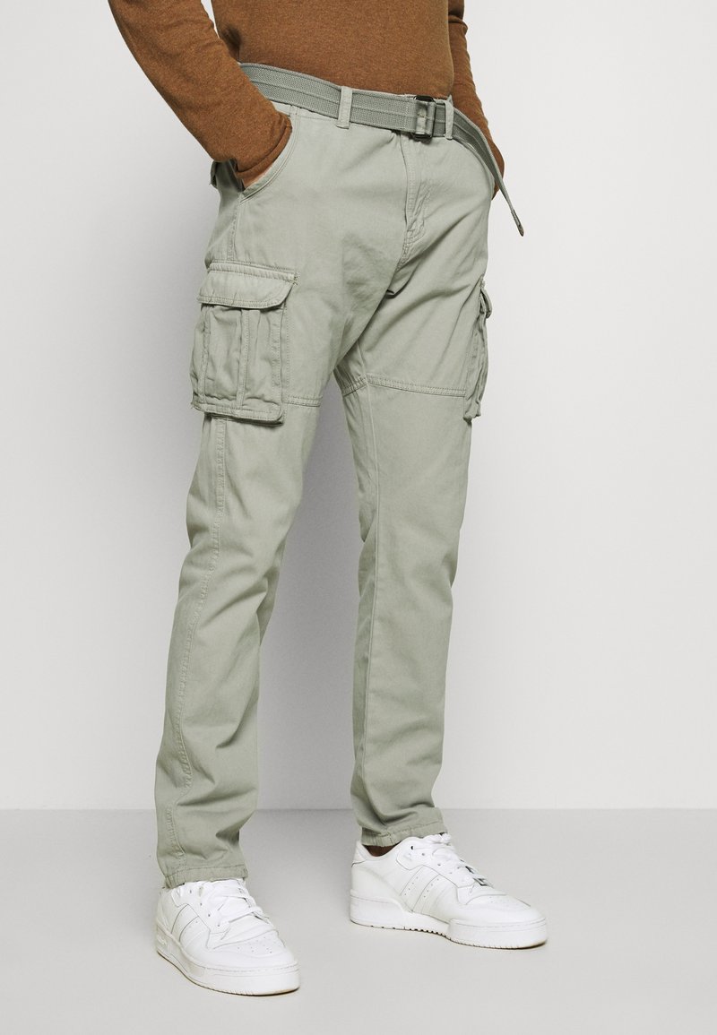 INDICODE JEANS WILLIAM Cargo trousers light grey Zalando.ie