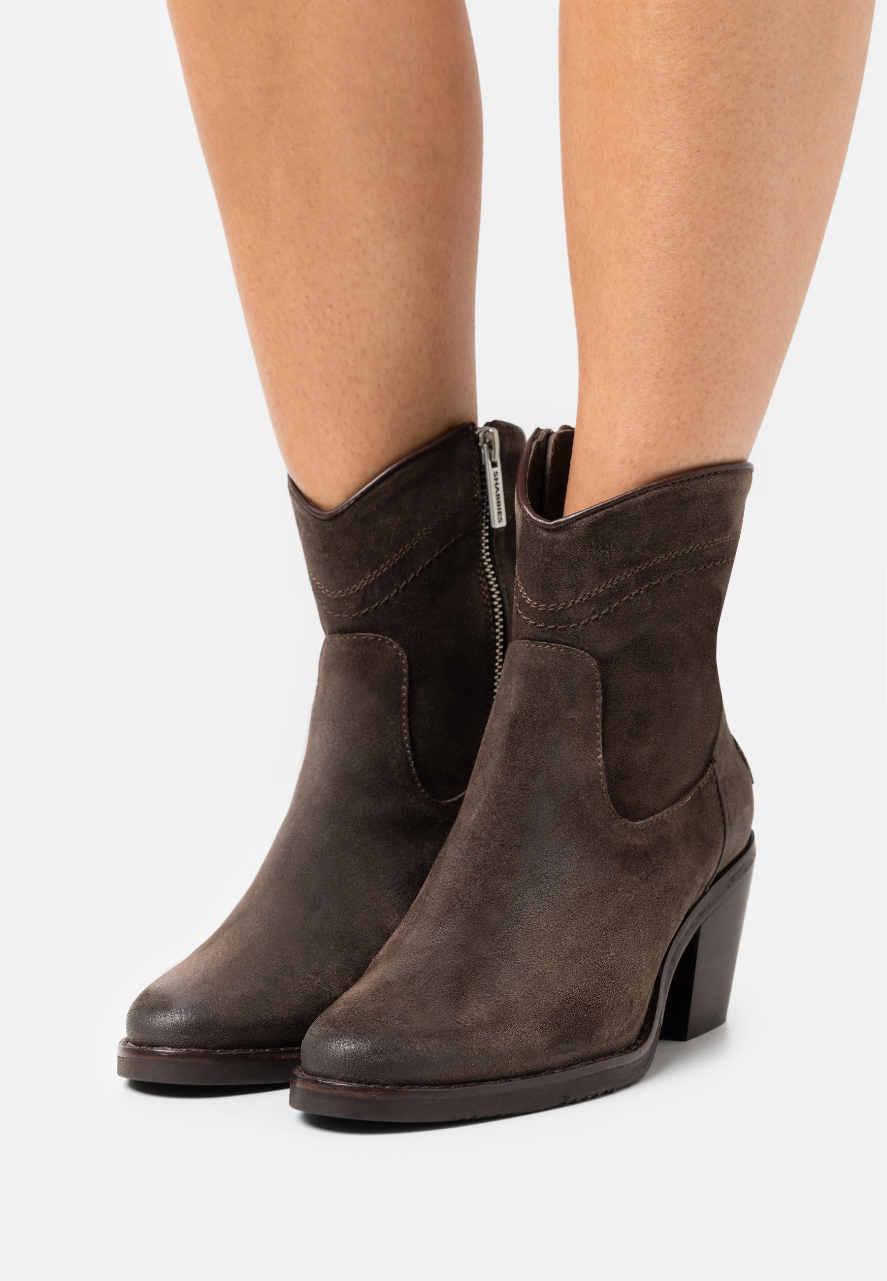 Shabbies Amsterdam Cowboy/biker ankle boot - brown - Zalando.ie