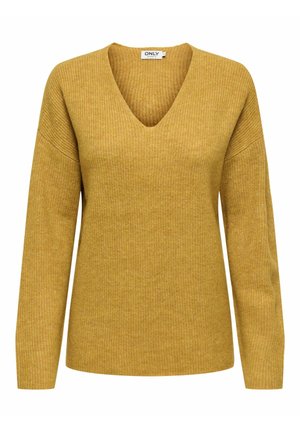 CAMILLA LS NOOS - Strikkegenser - wood thrush