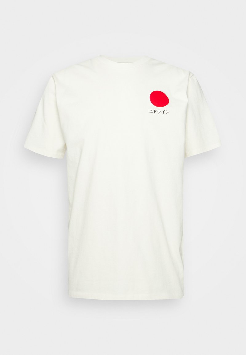 Edwin JAPANESE SUN UNISEX - T-shirt básica - whisper white