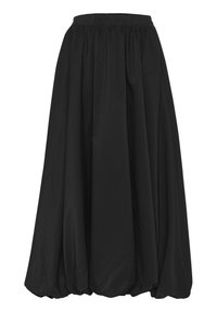 KASTINE - Jupe longue - black deep