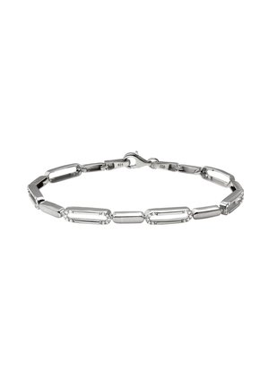 Armband - silber weiß farben