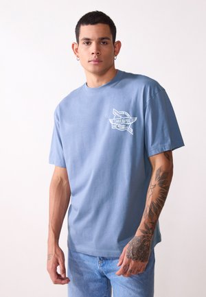 T-shirts med print - blue
