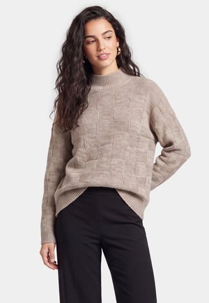 usha, Jumper - beige melange