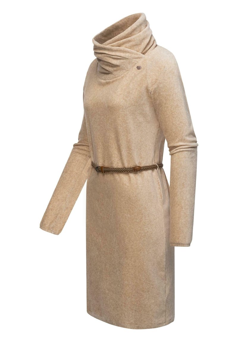 Ragwear BELITA Vestido de tubo sand/tierra