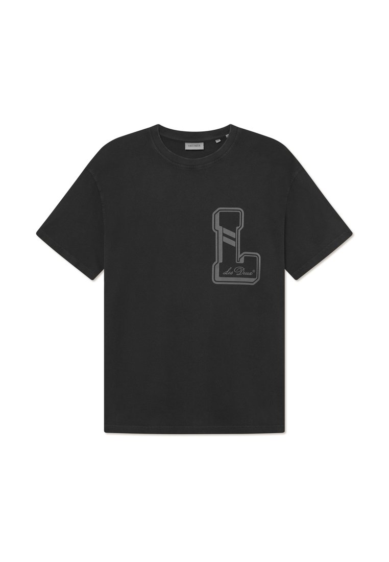 Les Deux T-shirt print zwart