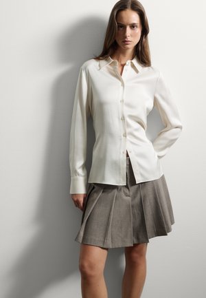 PURE - Hemdbluse - ivory white