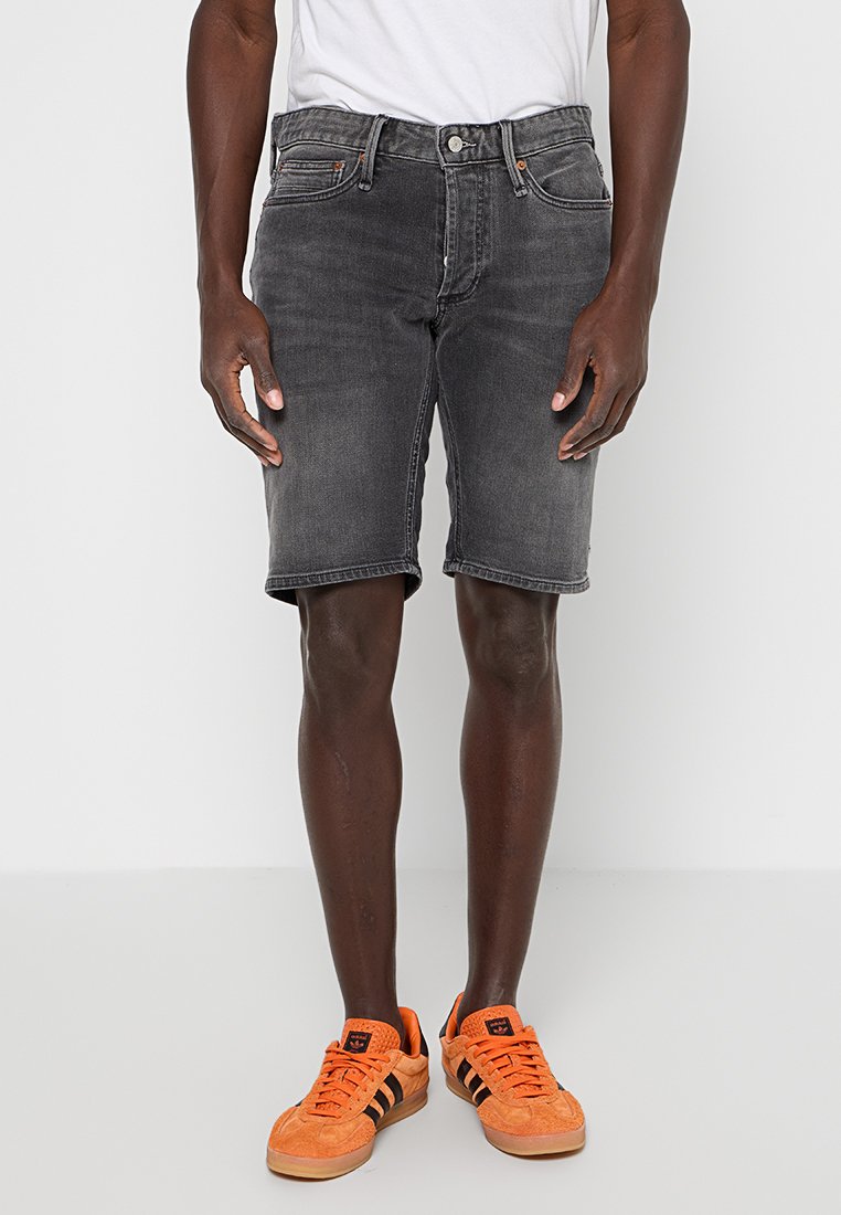 Denham Jeansshort grijs