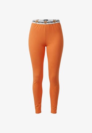 MOSCHINO, LEGGINS - Leggings - arancione