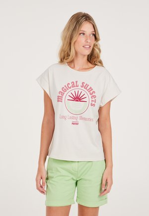 T-Shirt print - matcha green