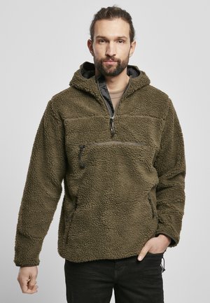 Fleece jumper - olive