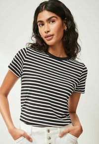 Next Tricou cu imprimeu - monochrome
